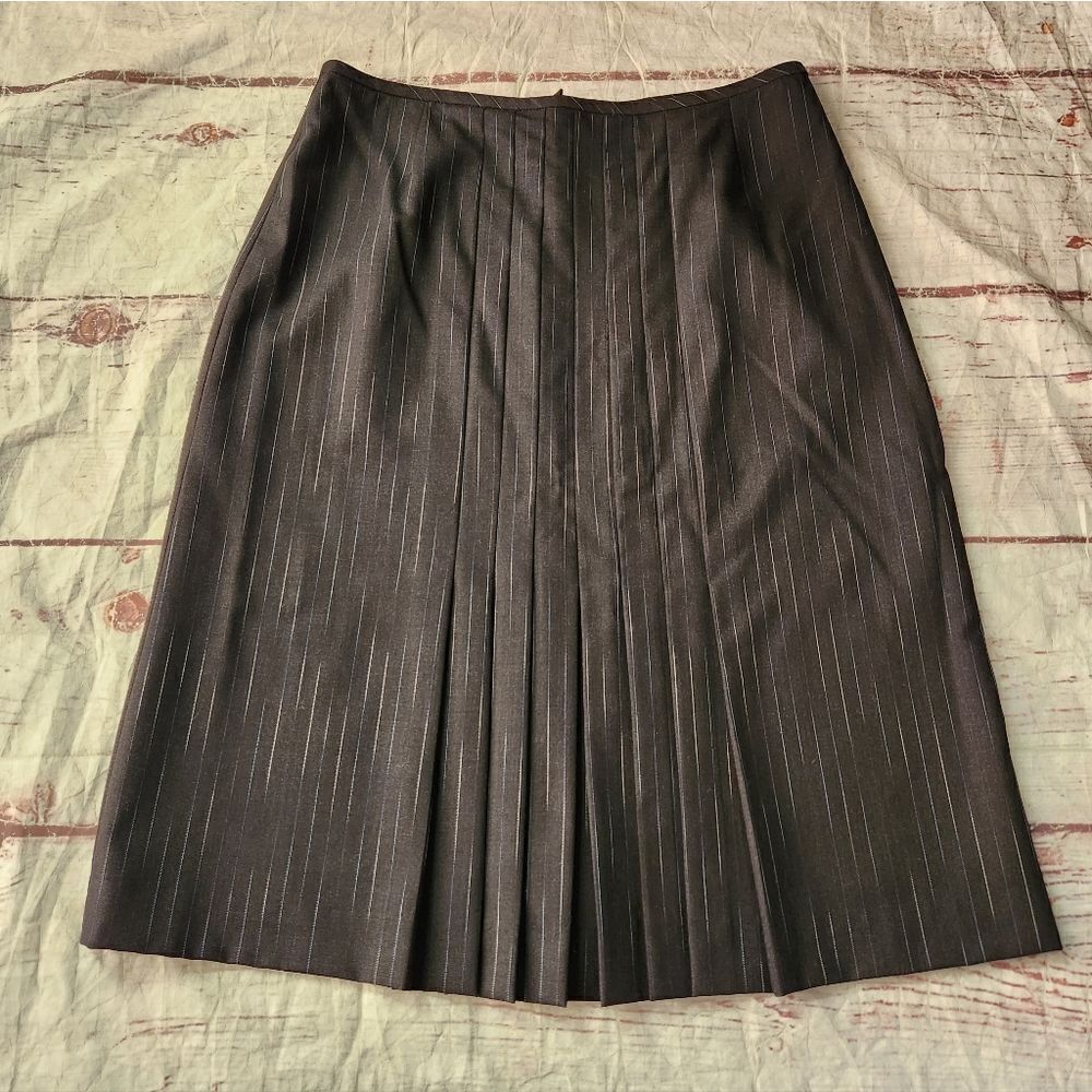 Rickie Freeman for Teri John Wool A Line Skirt Size 10 NWT